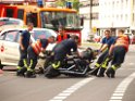 VU Motorrad gegen PKW Koeln Muehlenbach P34